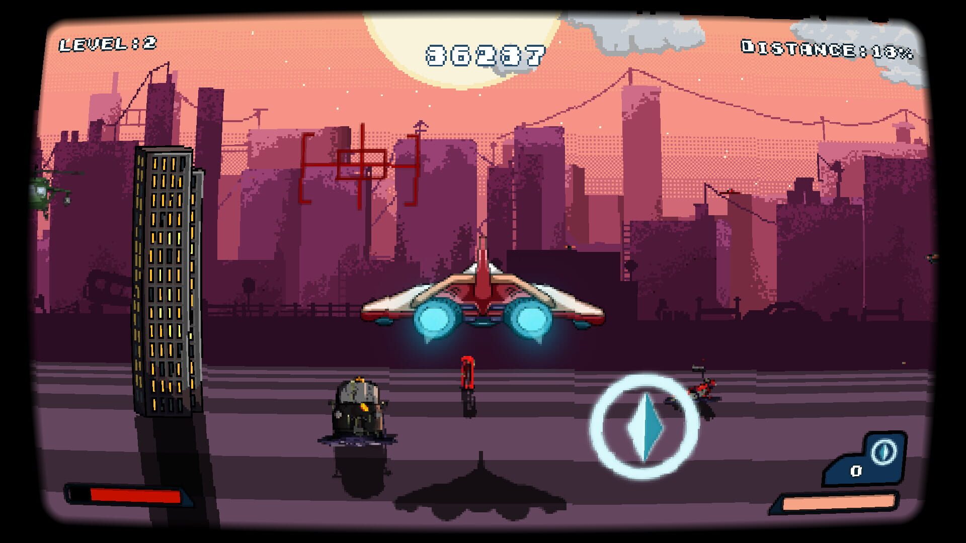 Sky Harrier: Alpha Code - Screenshot