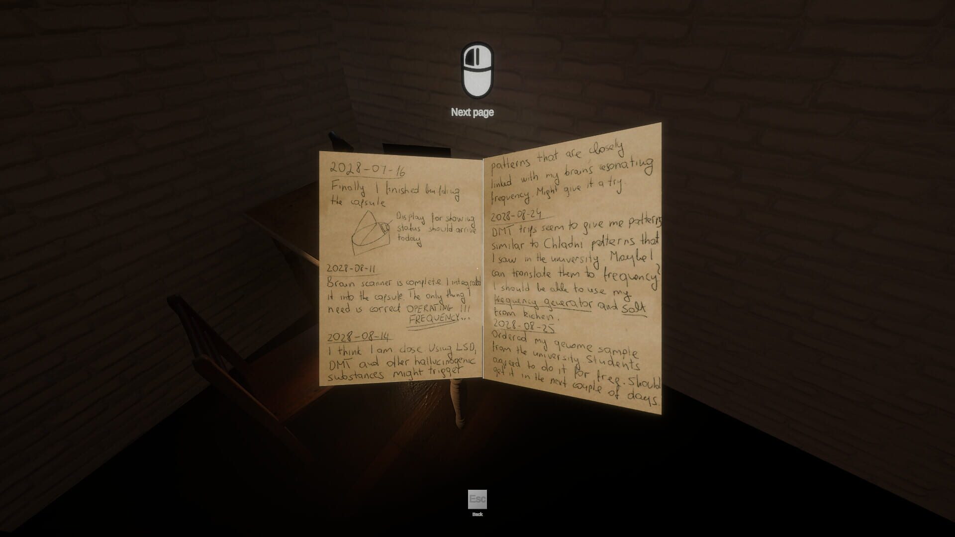 Experiment of Being - Screenshot
