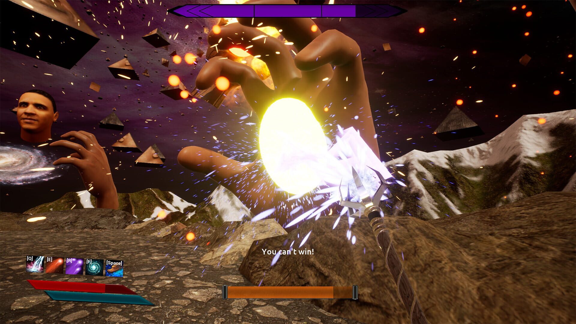 Obama Boss Fight - Screenshot