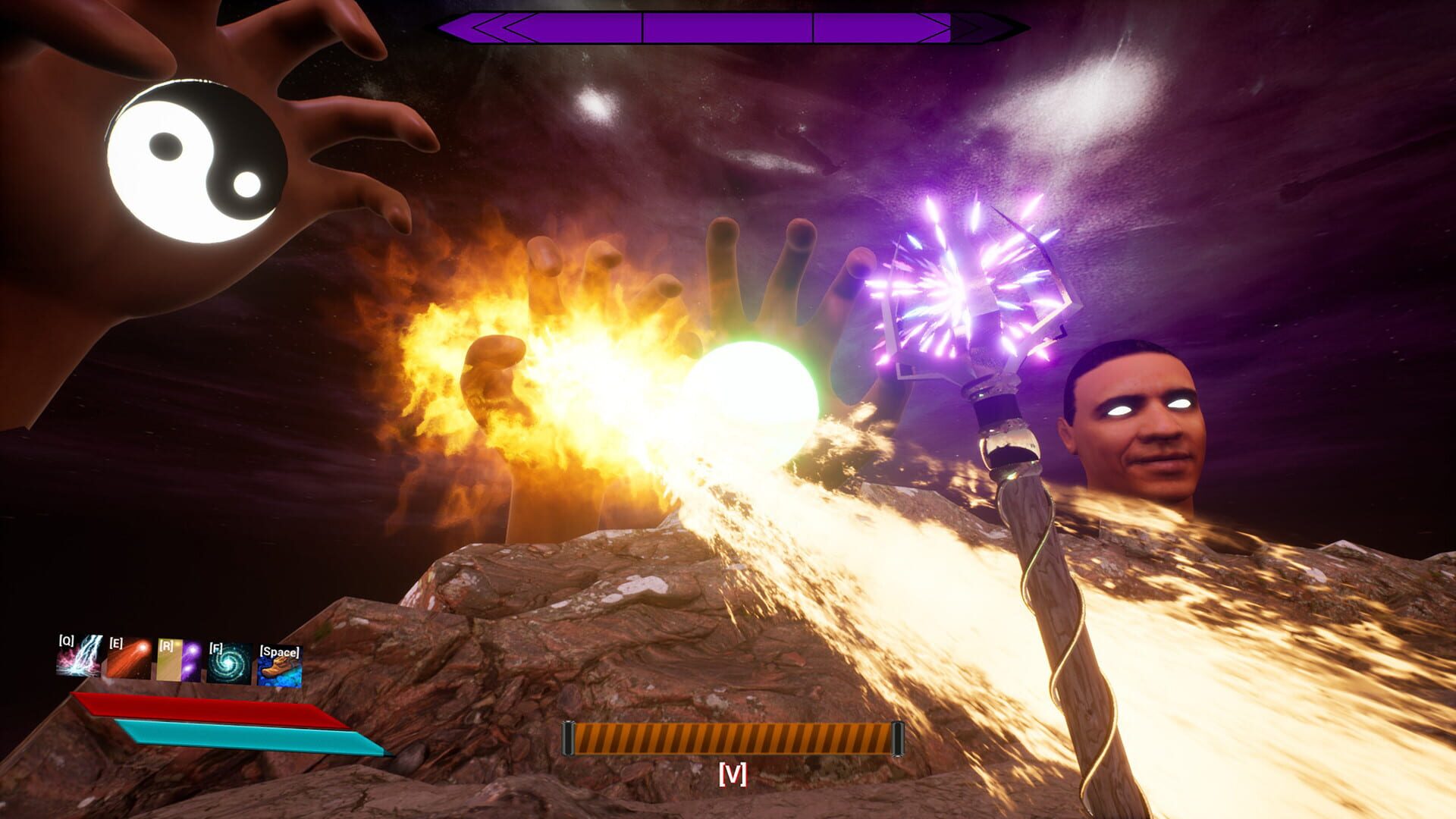 Obama Boss Fight - Screenshot