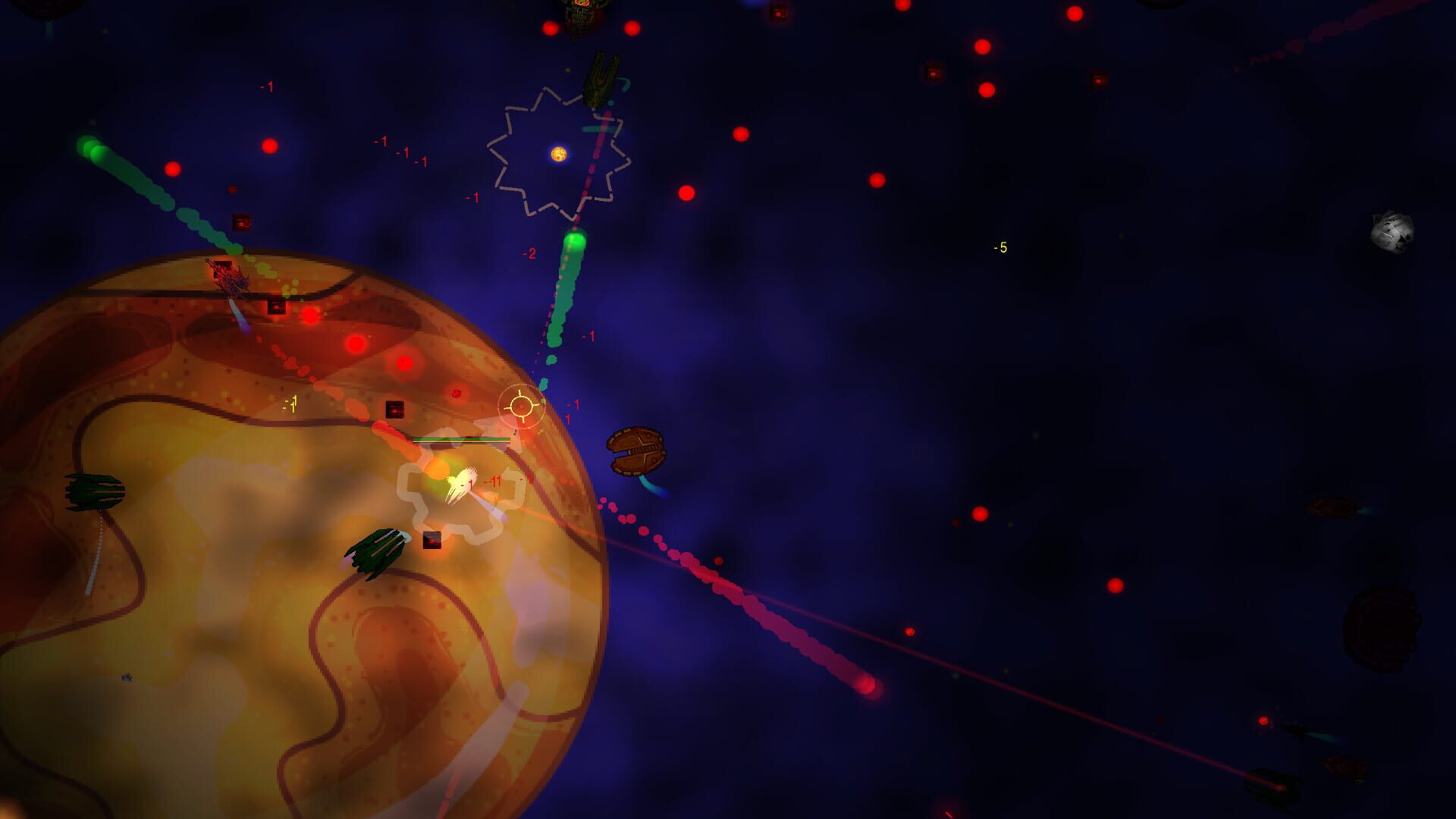Bionic Shield: Battle for Space Nebula Omega - Screenshot