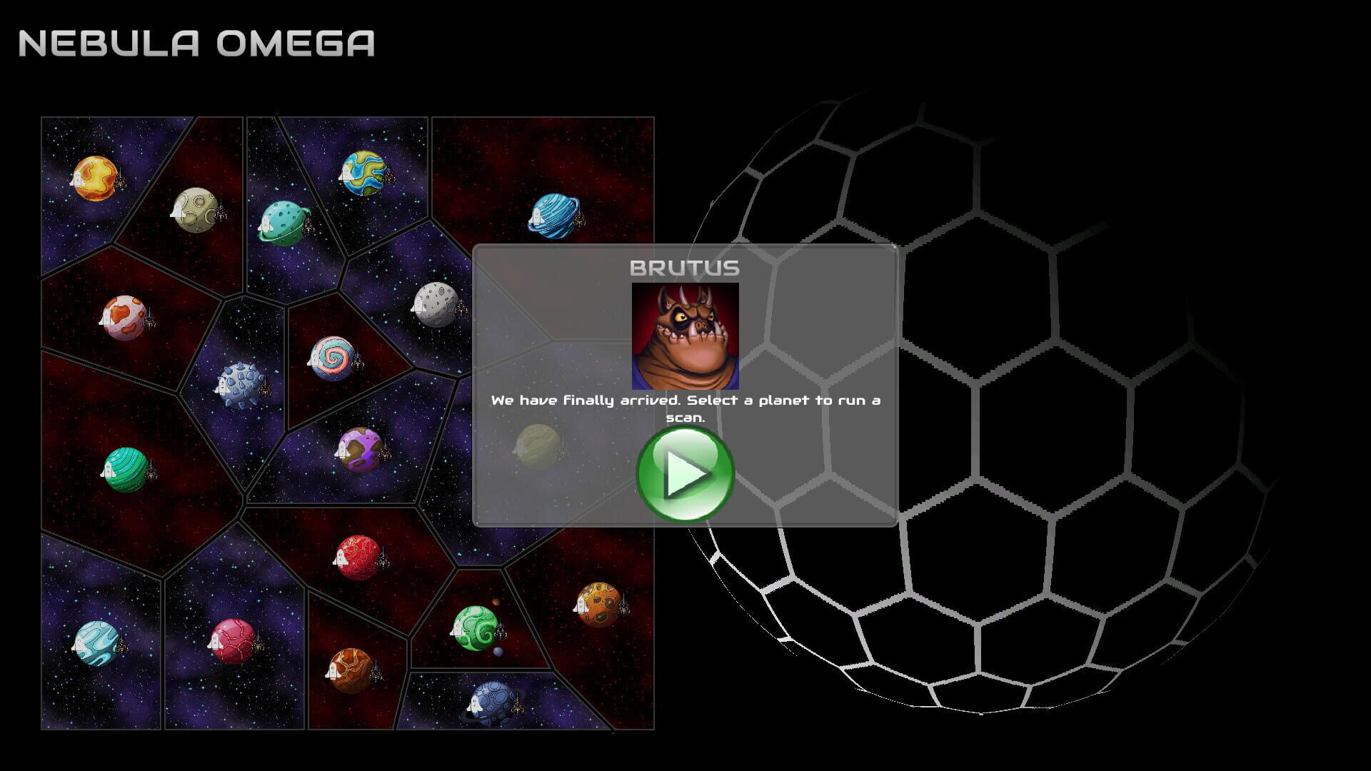 Bionic Shield: Battle for Space Nebula Omega - Screenshot
