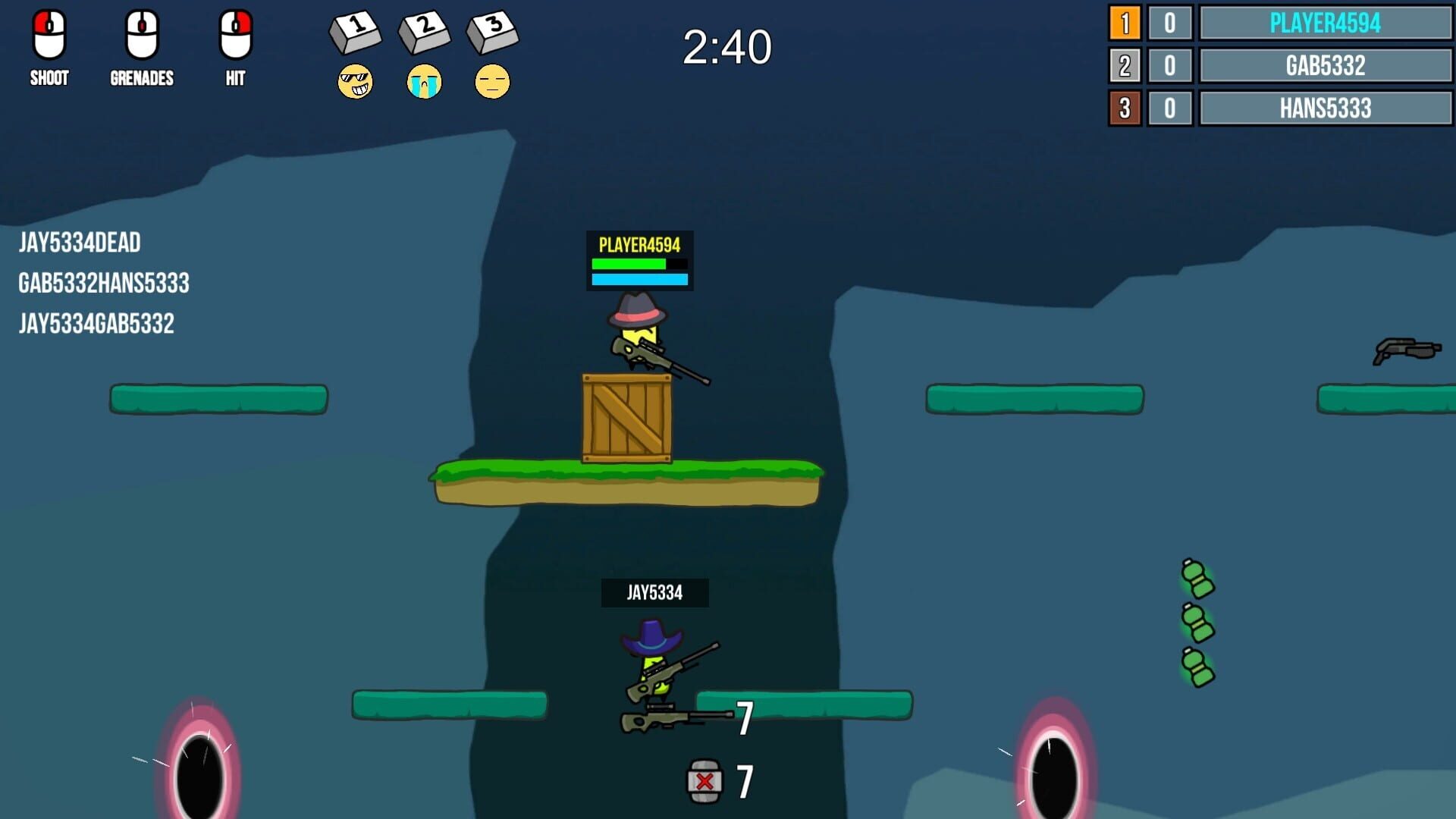 Gun to Colonists - Screenshot