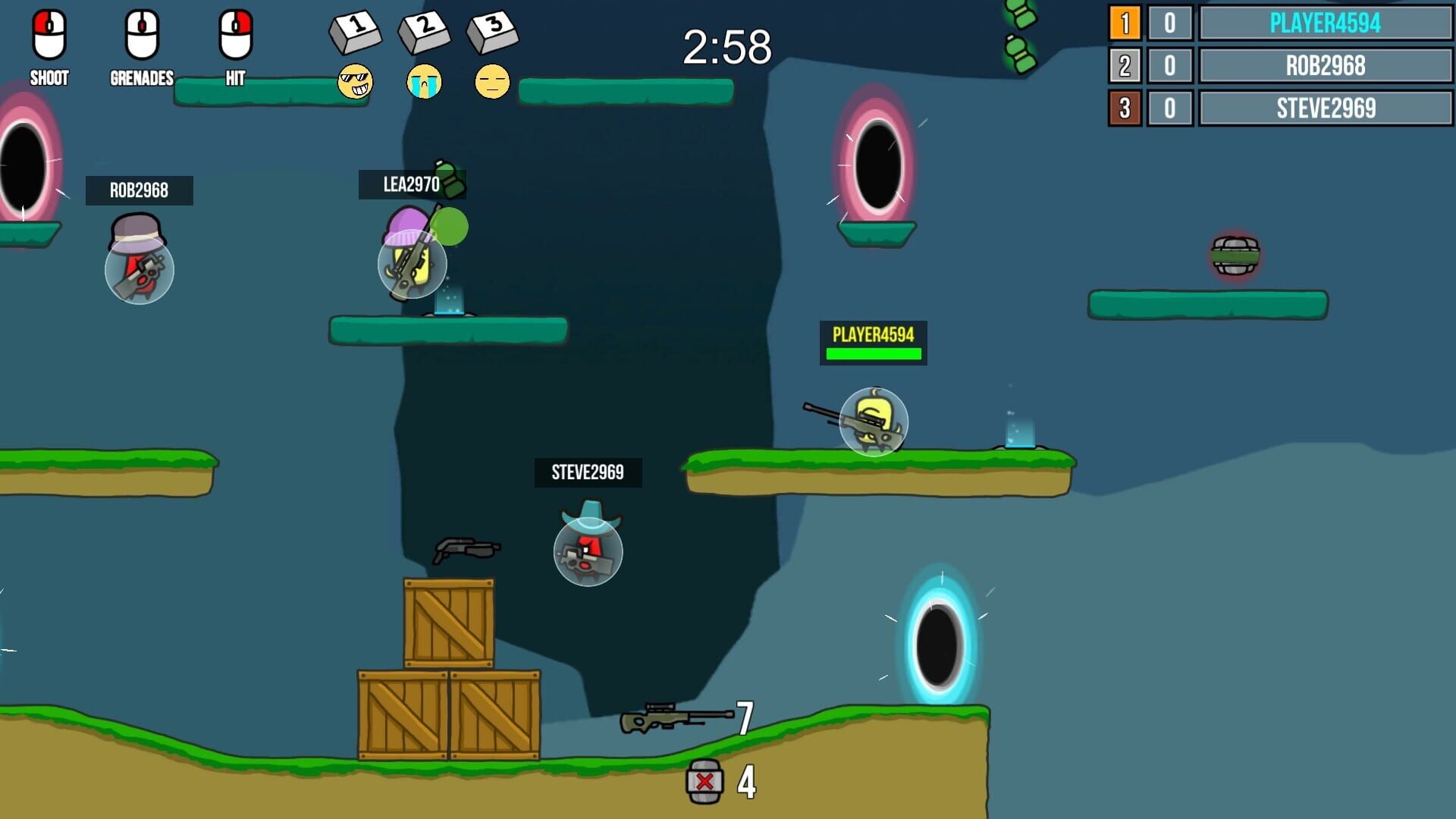 Gun to Colonists - Screenshot