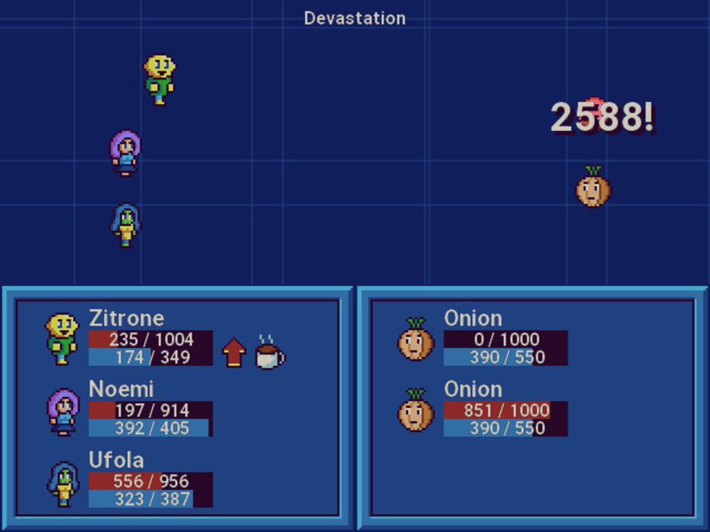 Lemon vs. Teddy - Screenshot