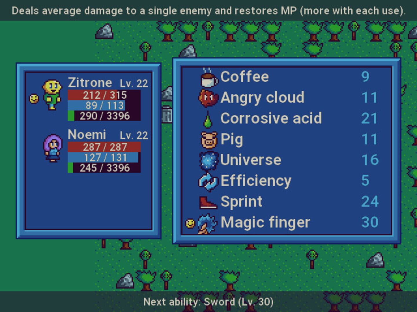 Lemon vs. Teddy - Screenshot