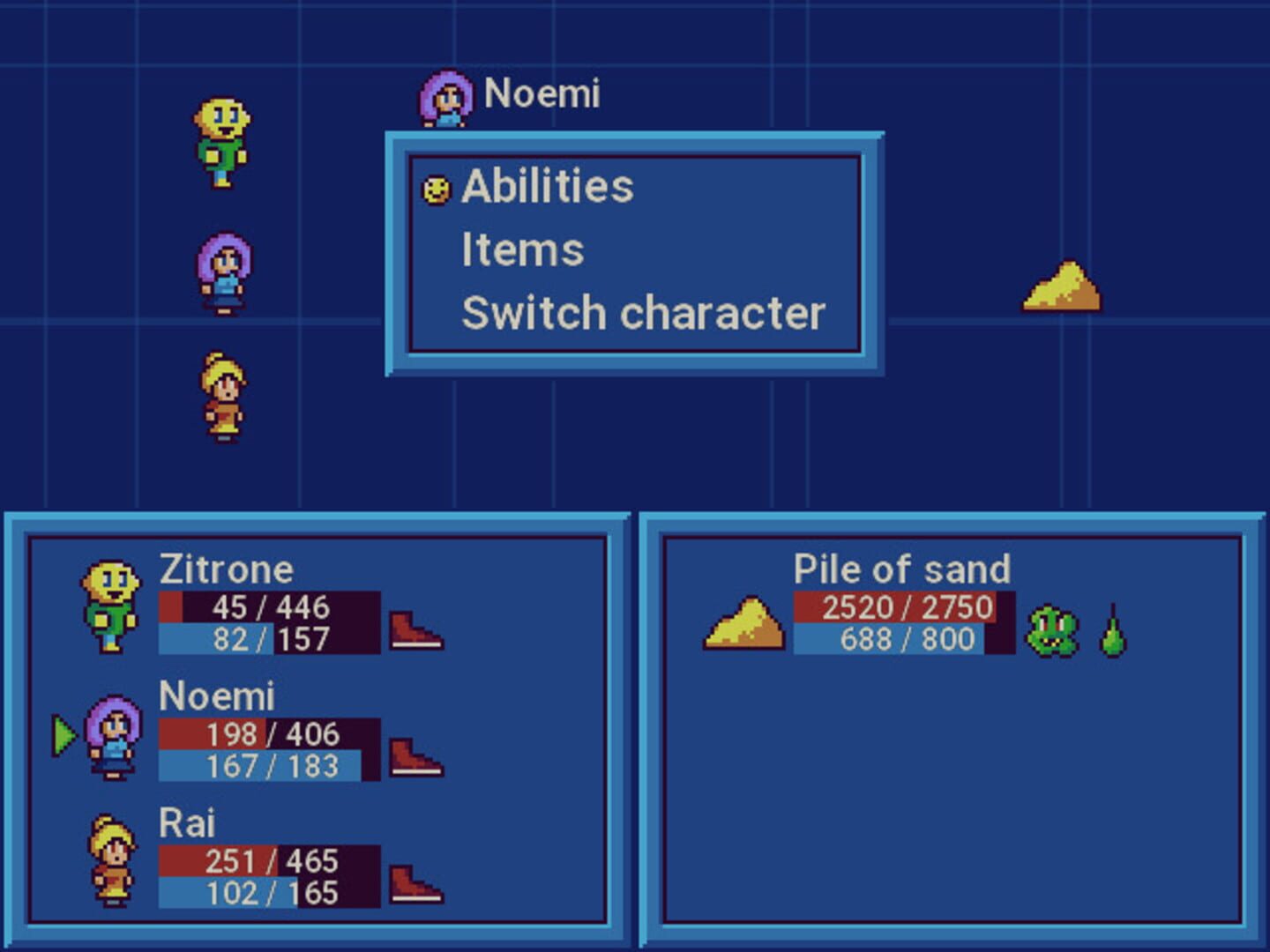 Lemon vs. Teddy - Screenshot