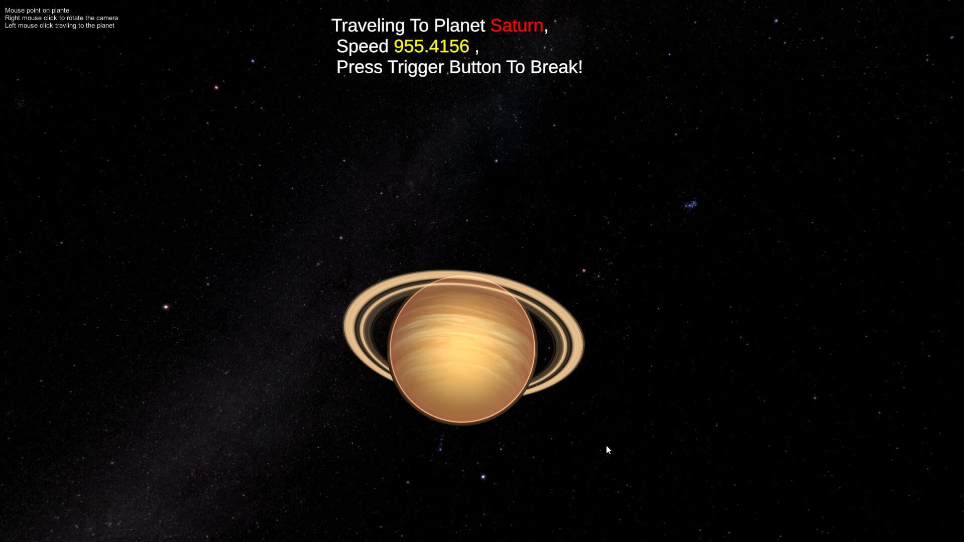 A Space Odyssey - Screenshot