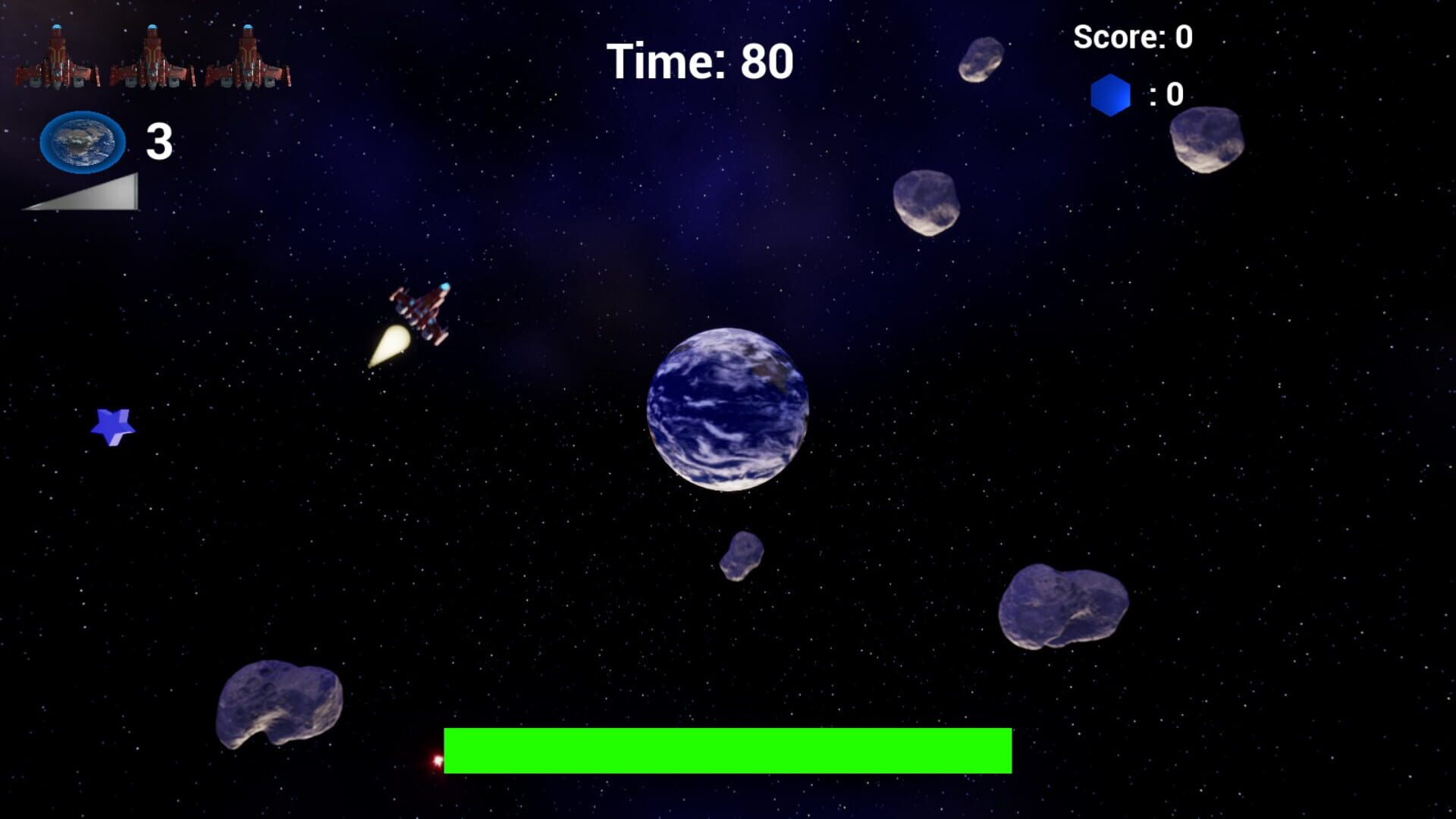 Asteroid Force - Screenshot
