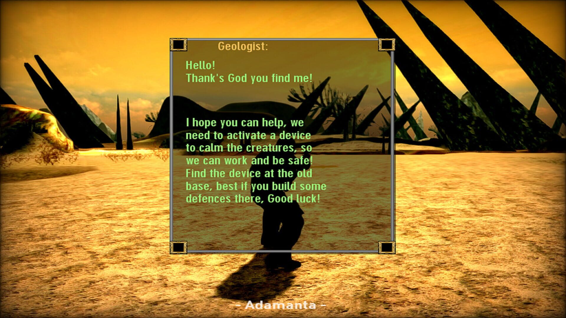 Adamanta View - Screenshot