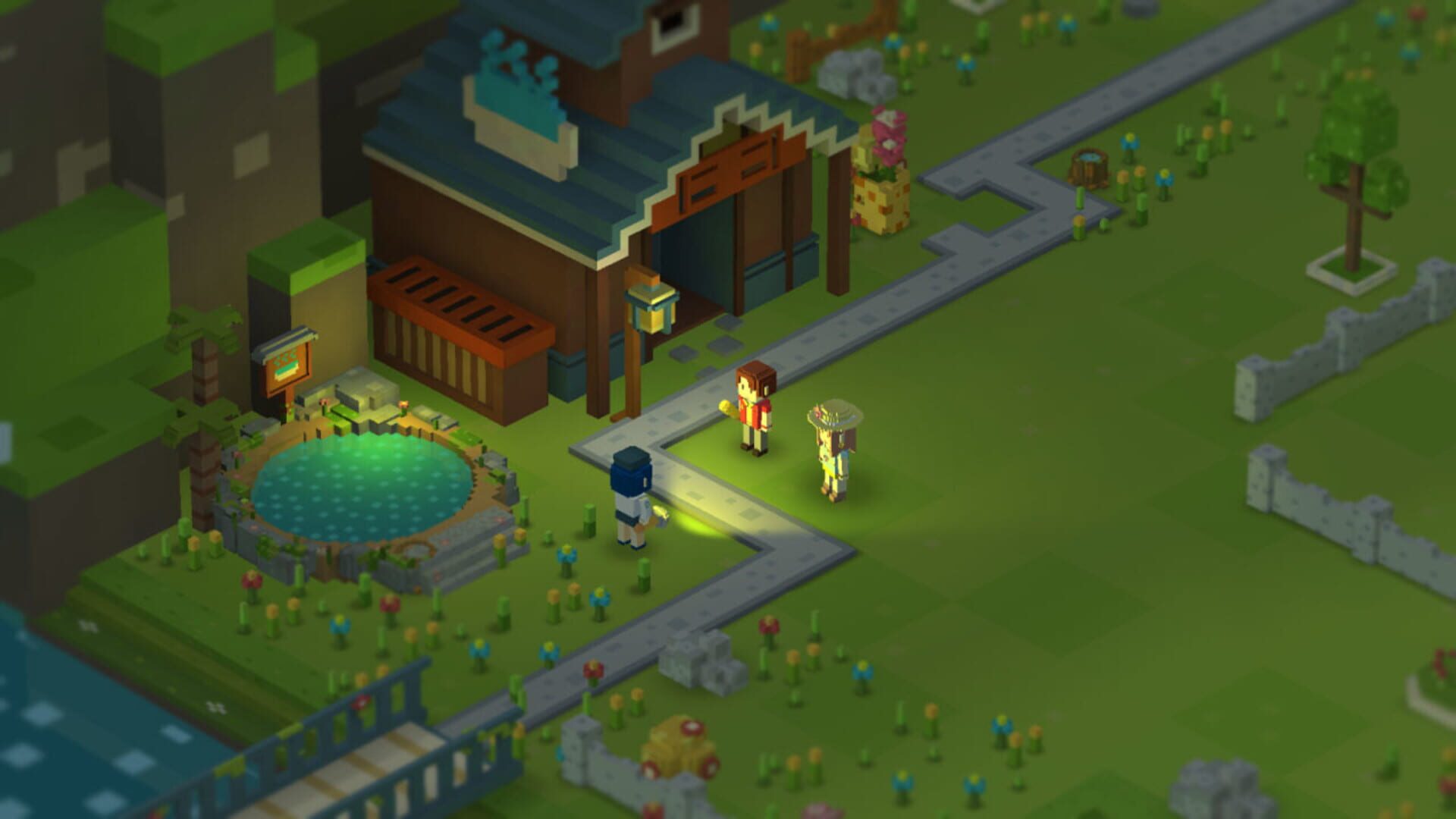 Voxel Farm Island - Screenshot