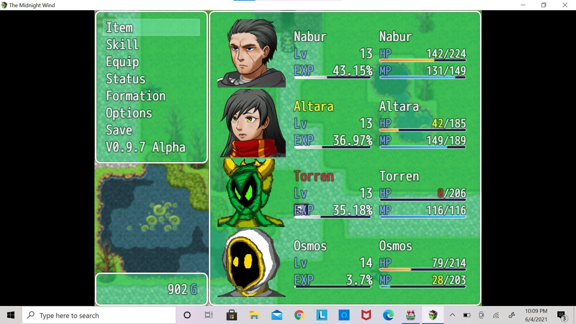 The Midnight Wind - Screenshot