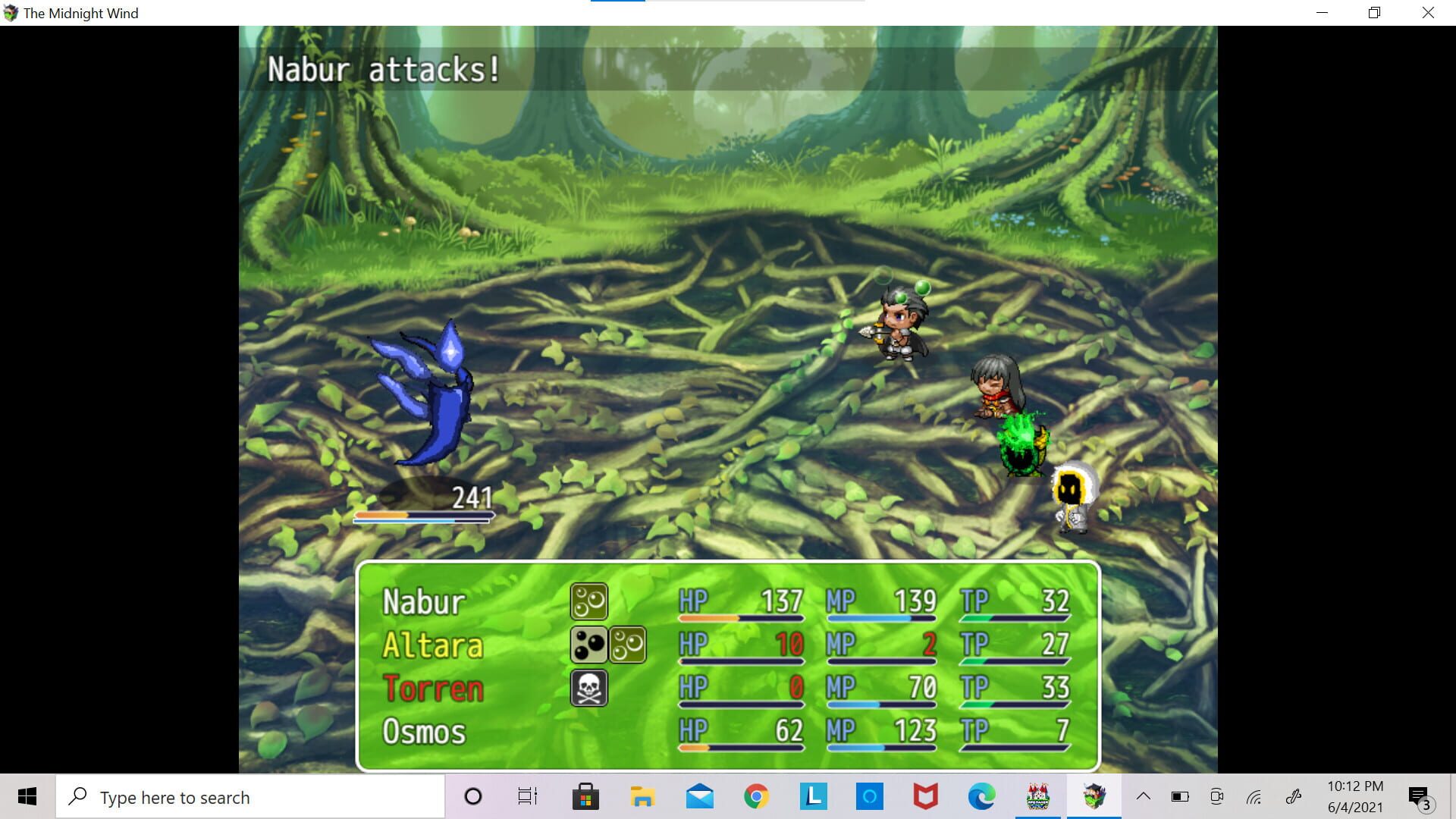 The Midnight Wind - Screenshot