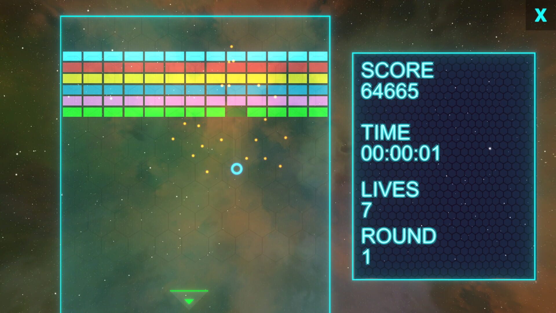Neon Bricks - Screenshot