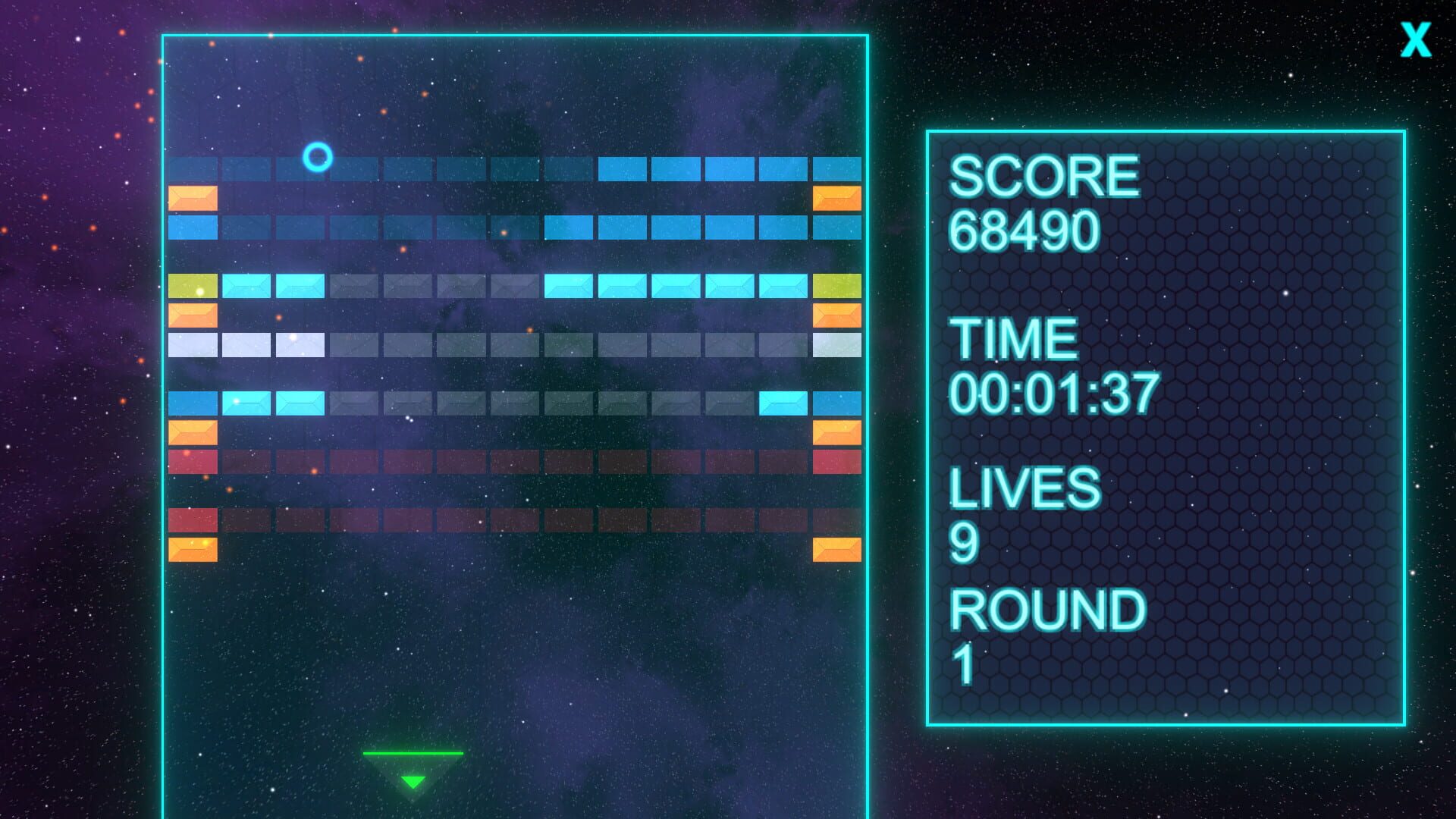 Neon Bricks - Screenshot