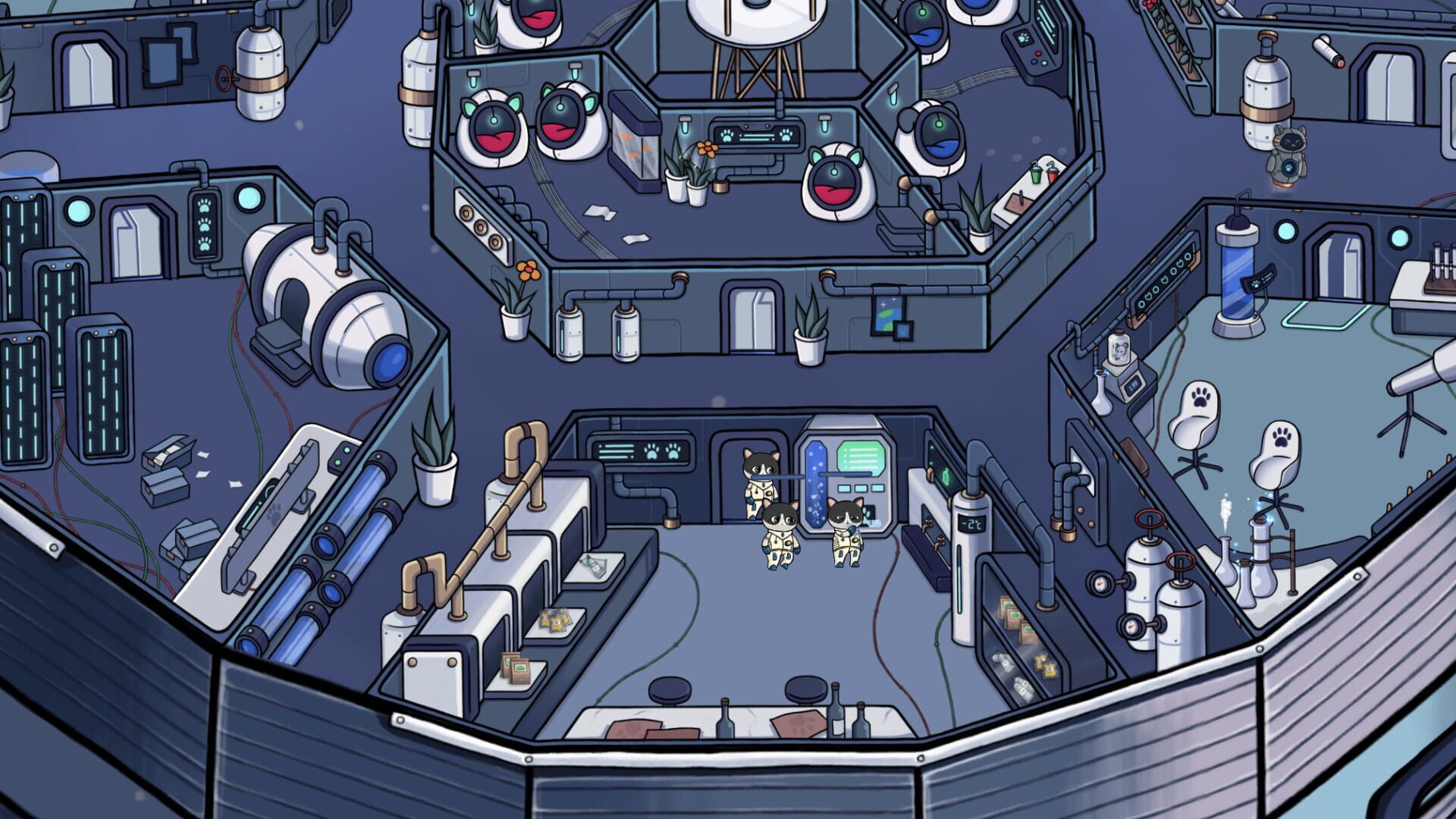 Catellite-609: Feline Space Adventure - Screenshot