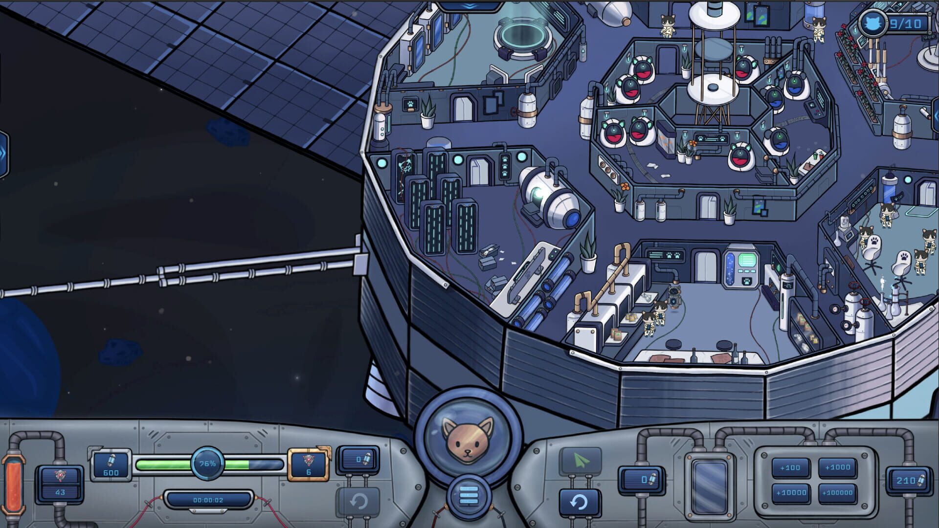Catellite-609: Feline Space Adventure - Screenshot