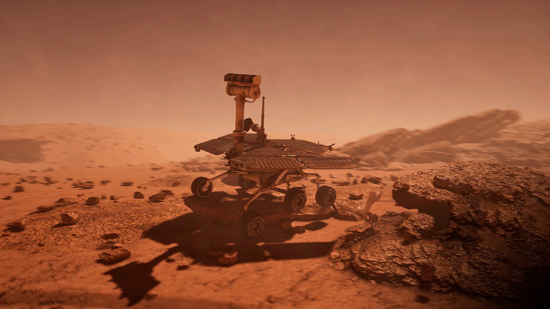 Mars Rover Simulator - Screenshot