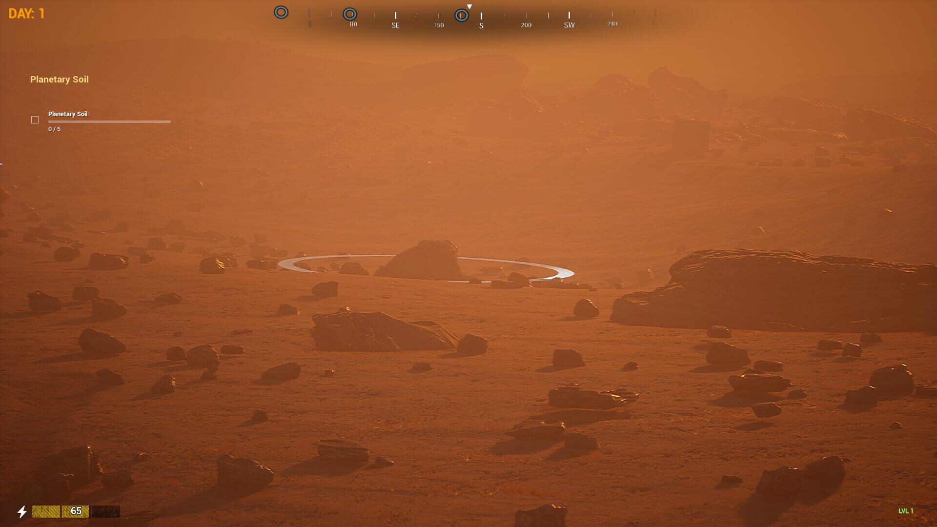 Mars Rover Simulator - Screenshot