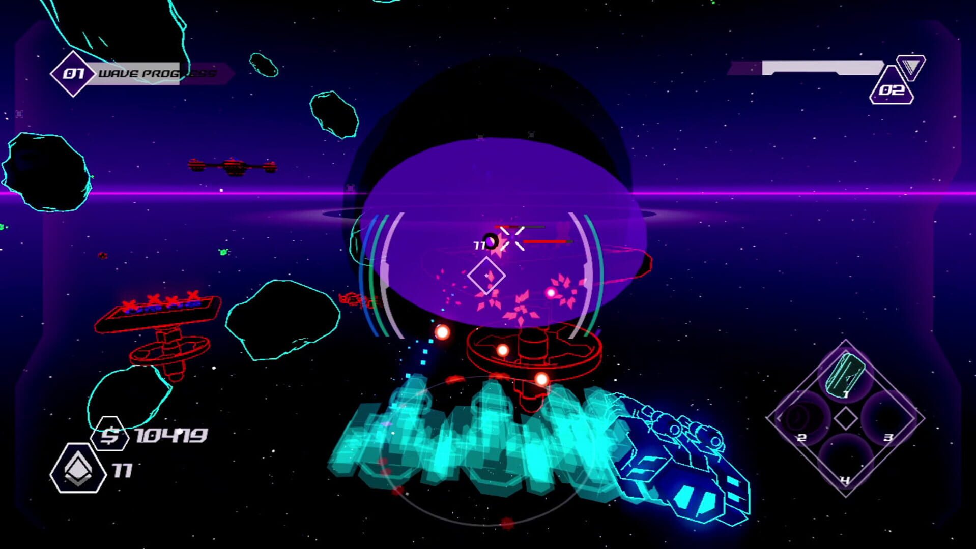 Neon Dragons - Screenshot