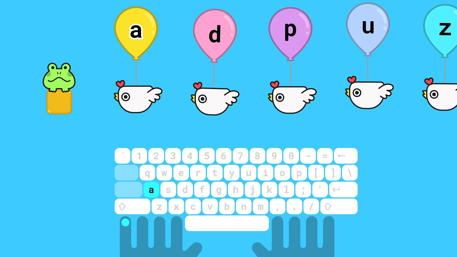 Typing Land - Screenshot