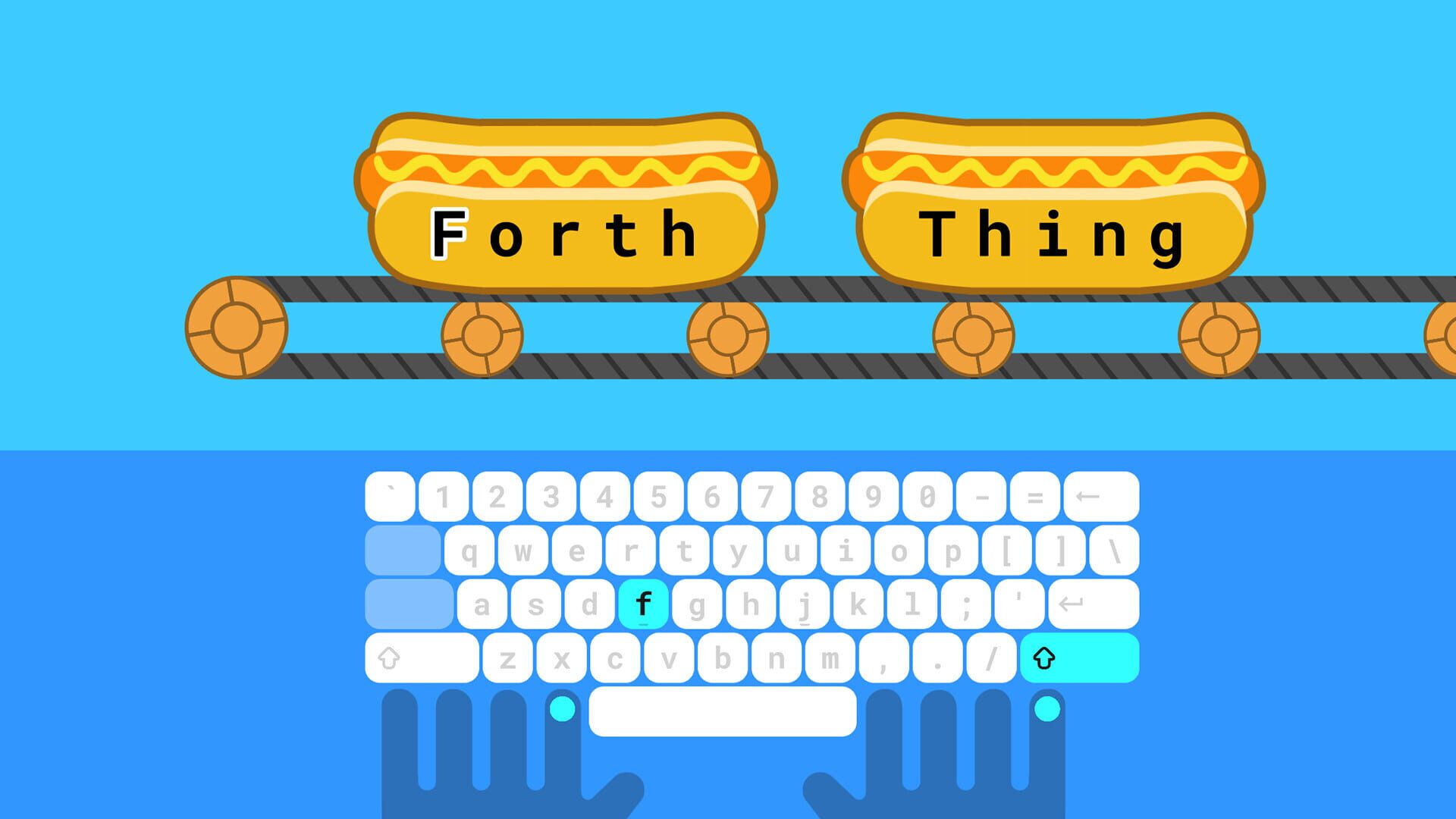 Typing Land - Screenshot