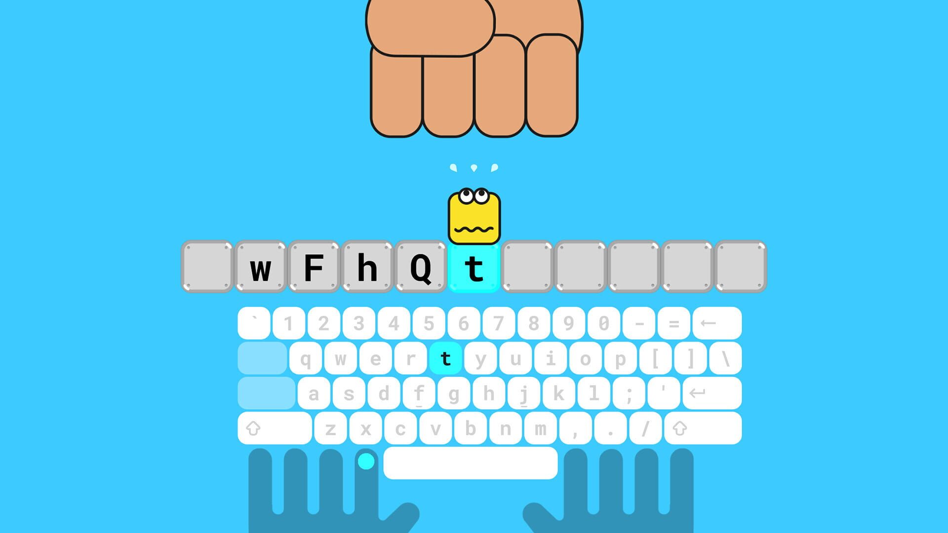 Typing Land - Screenshot