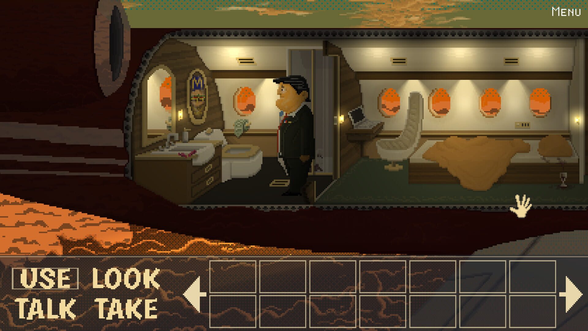 President Rocket Game - Screenshot
