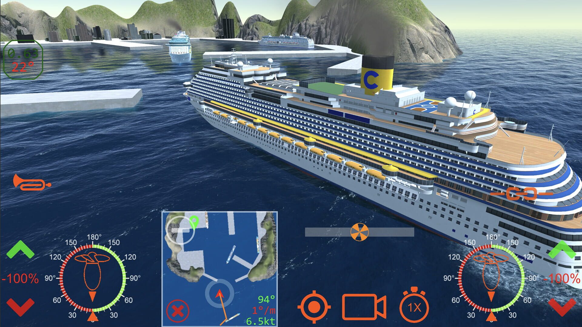 Cruise Ship Handling - Screenshot