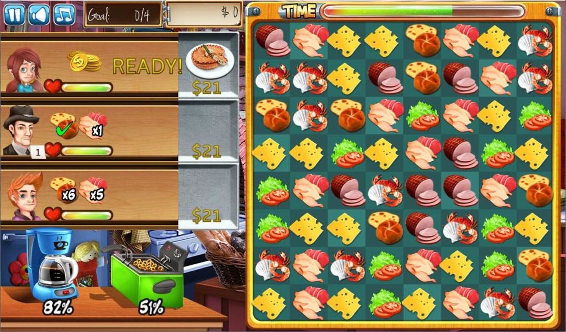 Rory's Restaurant: Winter Rush - Screenshot