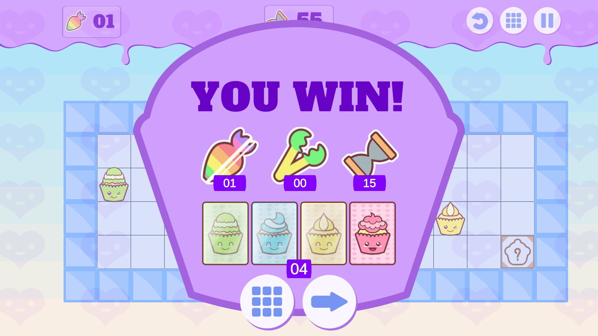 Cupcake Remember - Screenshot