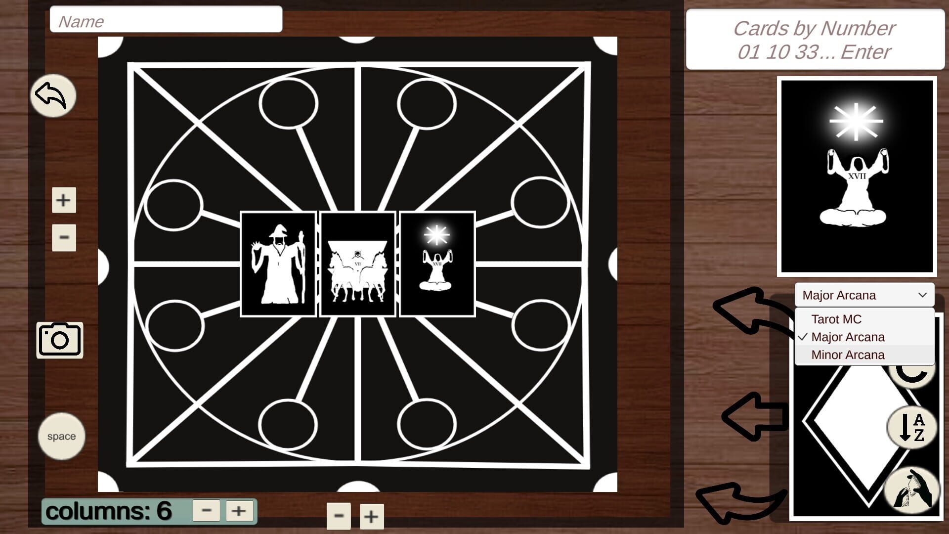 Mystic Cards - Screenshot