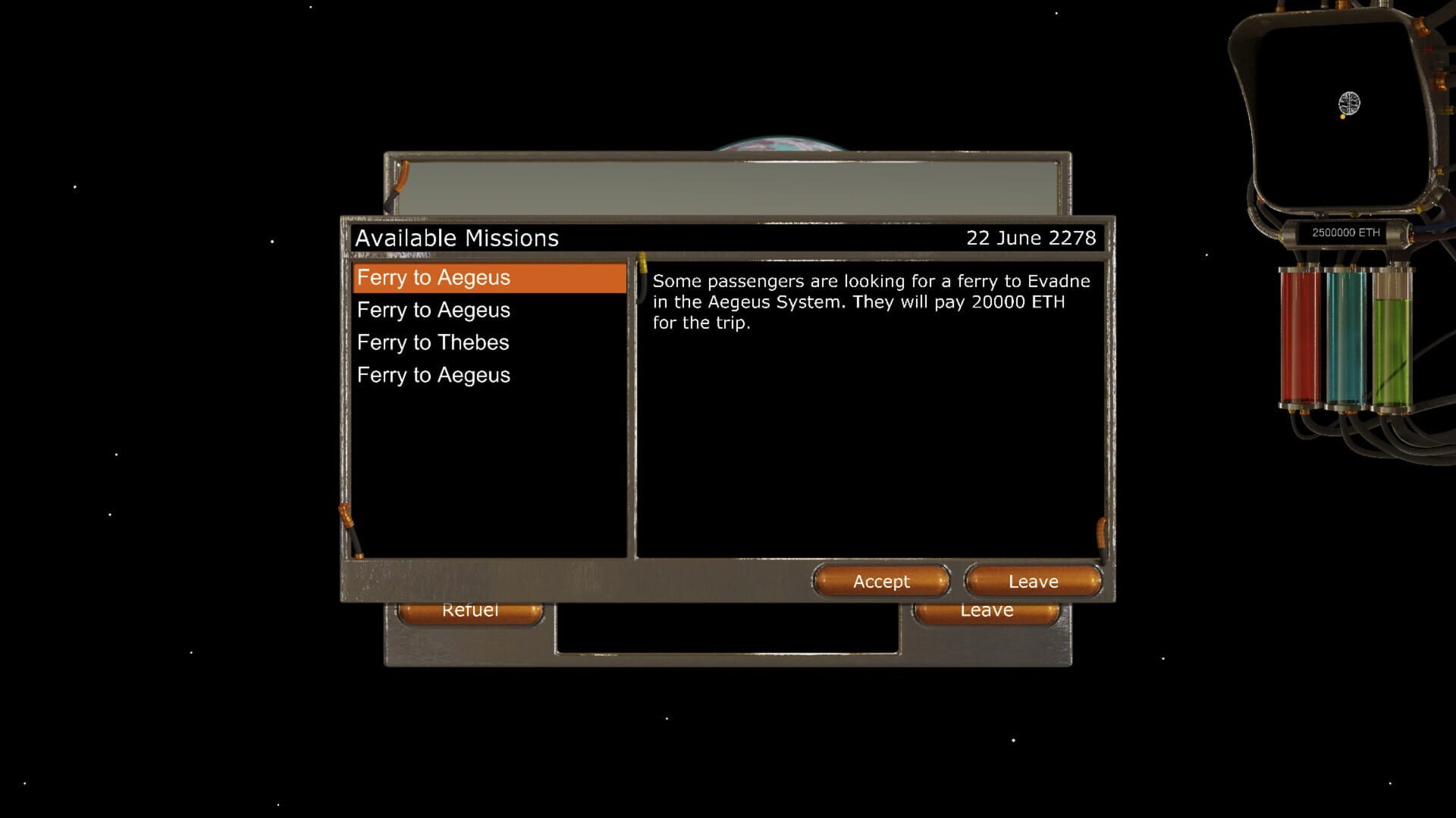 Galactic Frontier - Screenshot
