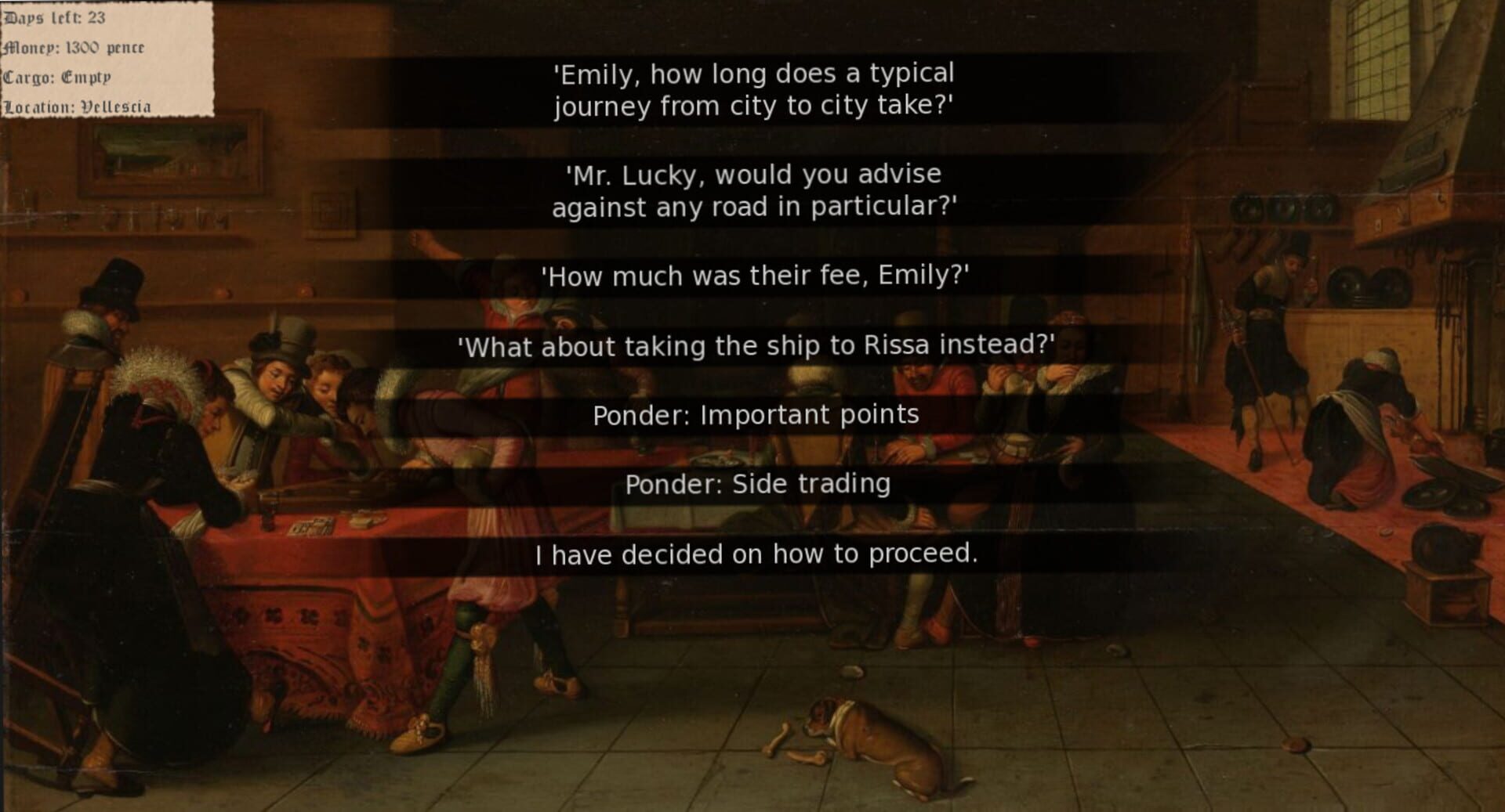 The Vellescian Gambit - Screenshot
