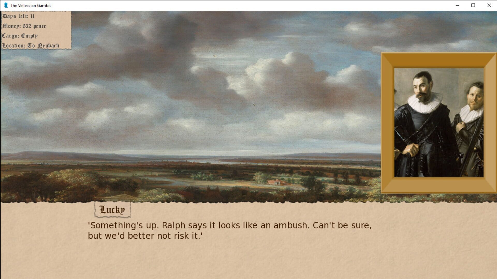 The Vellescian Gambit - Screenshot
