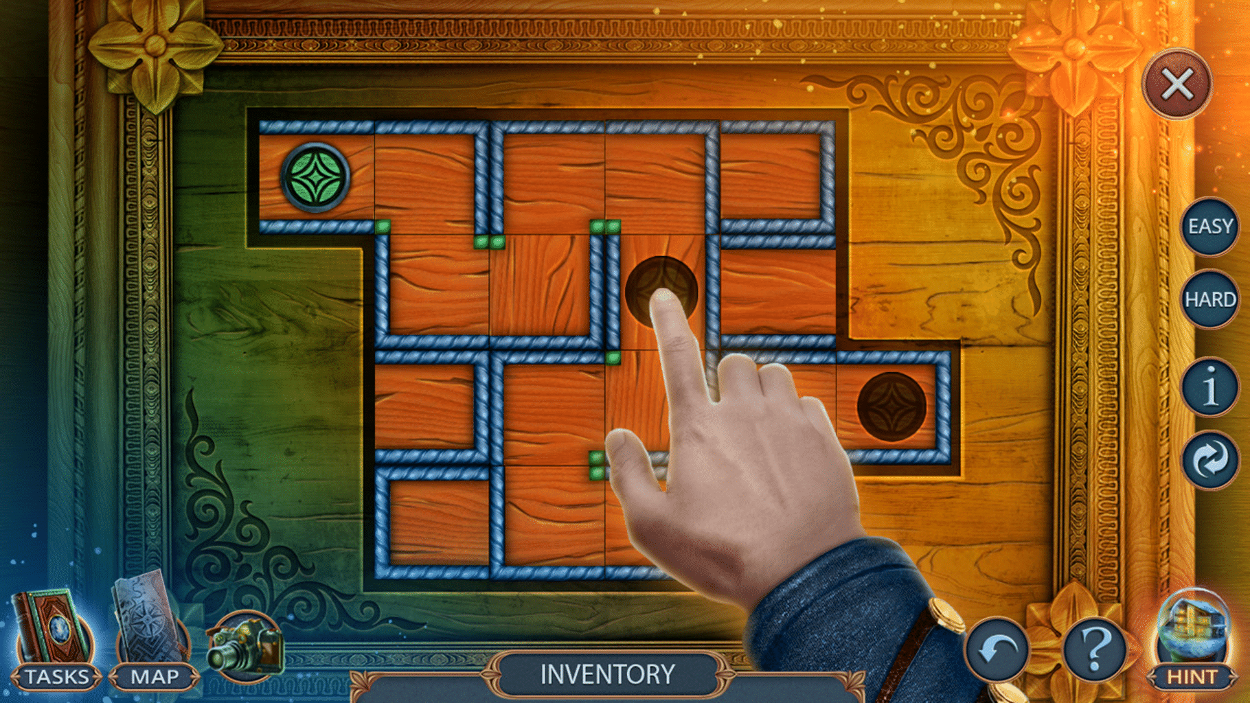 Mystical Riddles: Snowy Peak Hotel - Collector's Edition screenshot