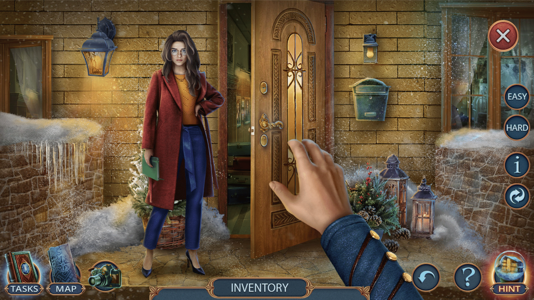 Mystical Riddles: Snowy Peak Hotel - Collector's Edition screenshot