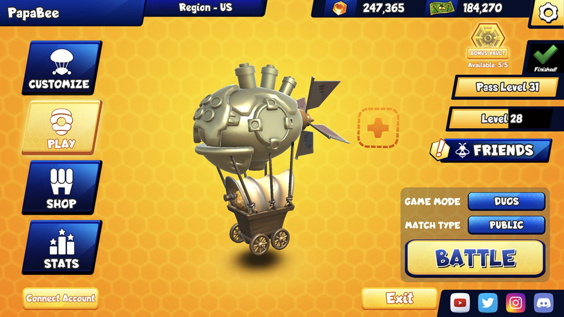 Battle Bees Royale - Screenshot