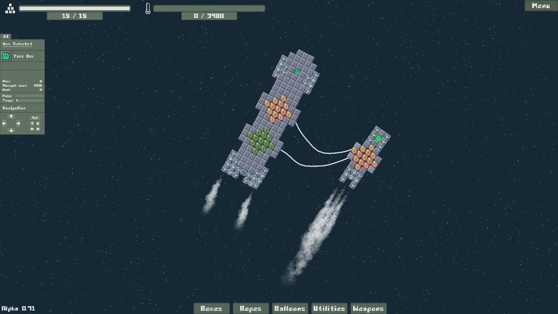Danglebox - Screenshot