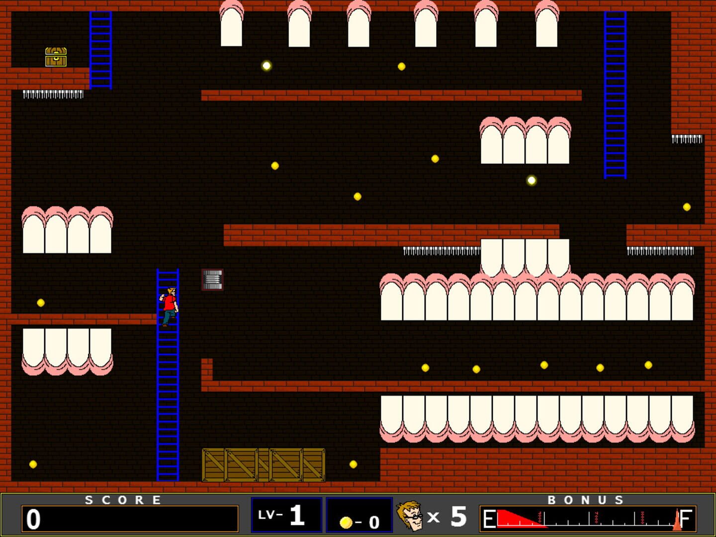 Karl's Kooky Warehouse - Screenshot