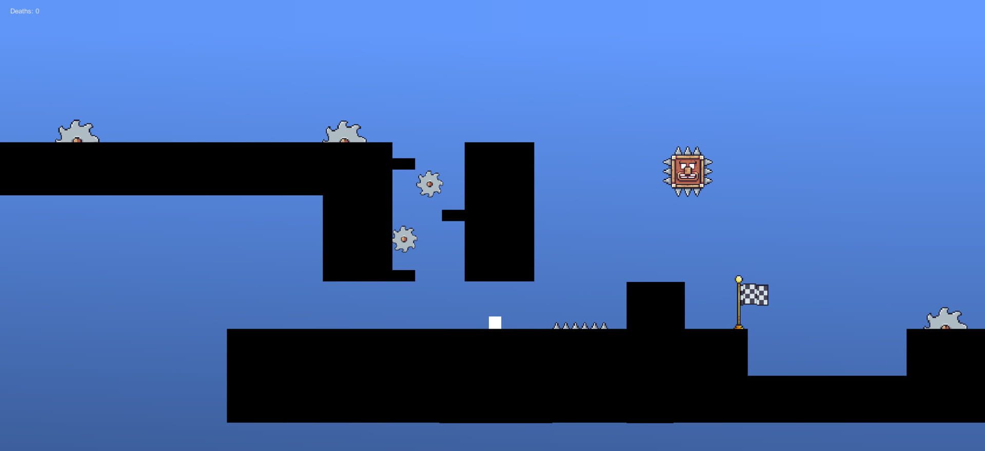A Frustrating Platformer - Screenshot