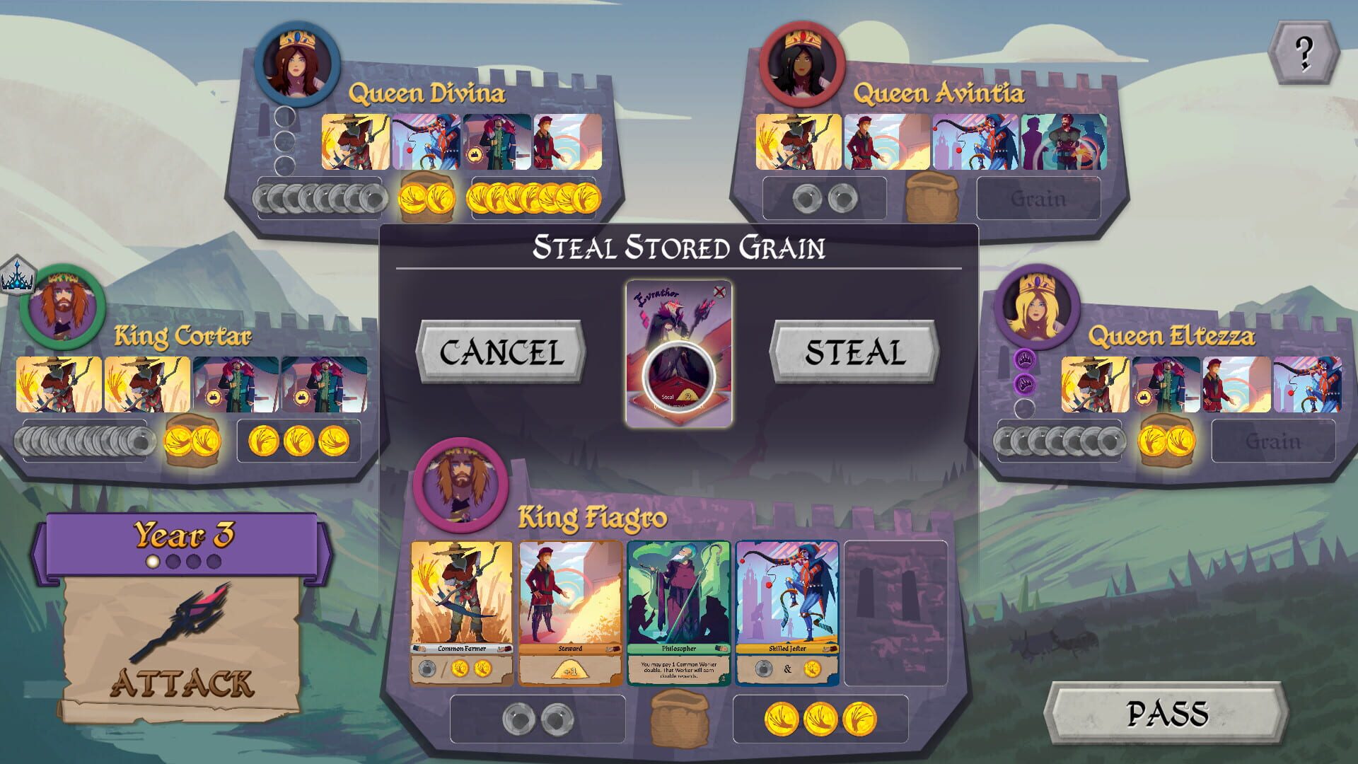 Fortune & Famine - Screenshot