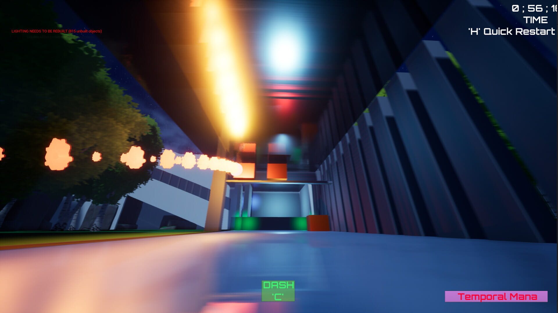 Temporal Sprint - Screenshot