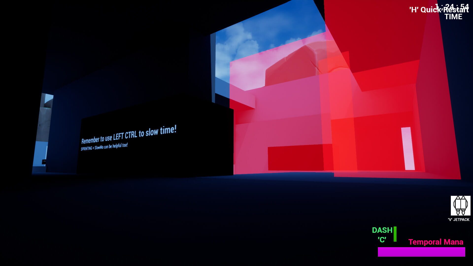 Temporal Sprint - Screenshot