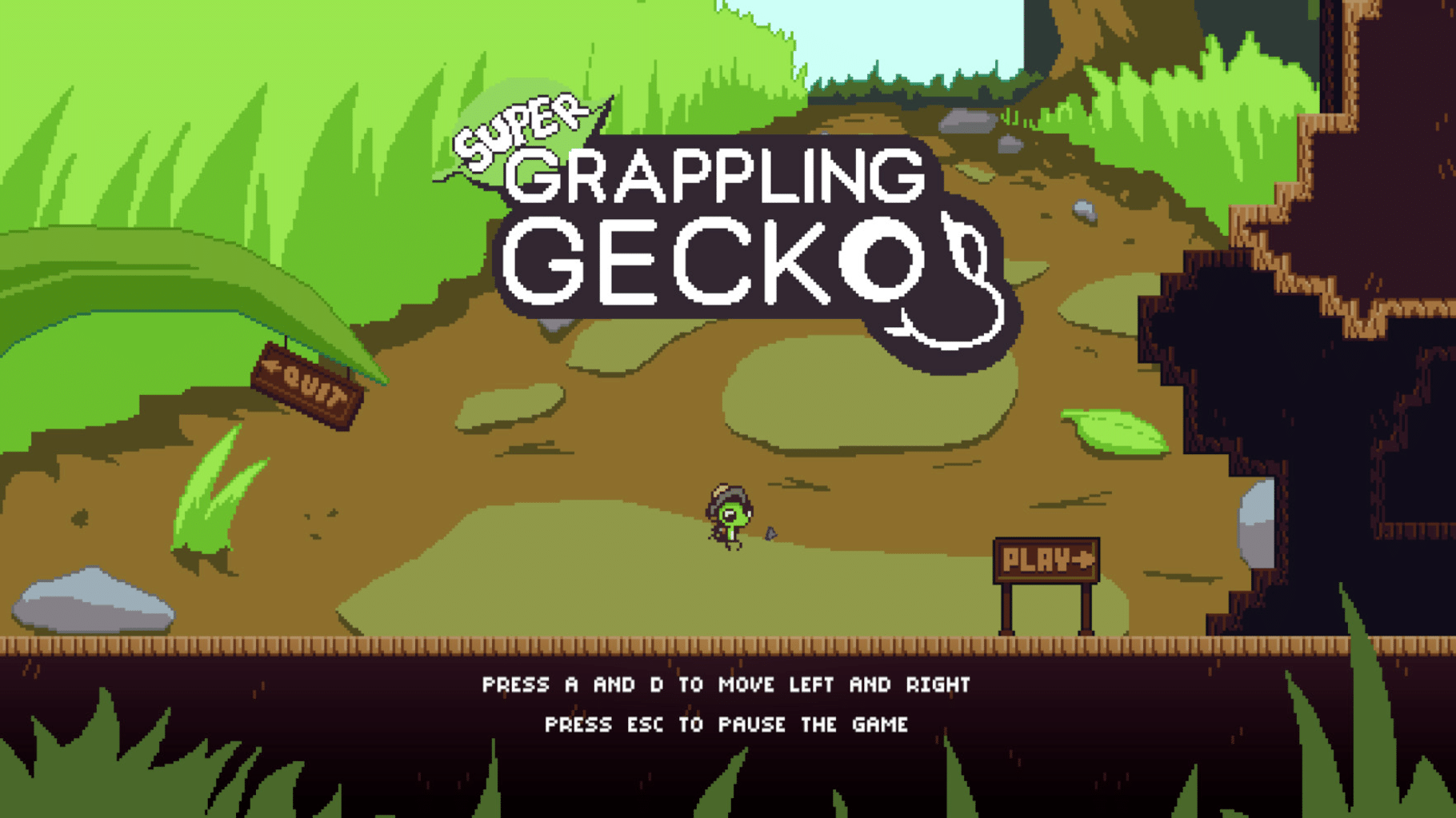 Super Grappling Gecko screenshot