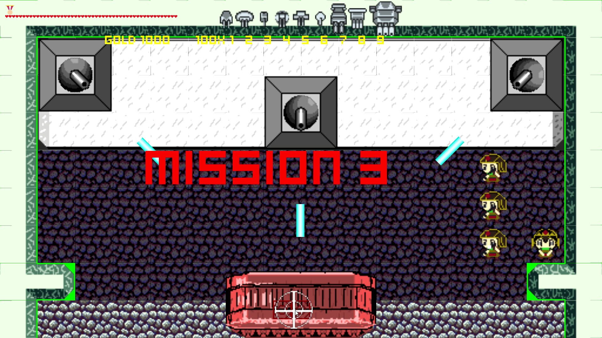 Starry Moon Island 2: Cannon War MP06 - Screenshot