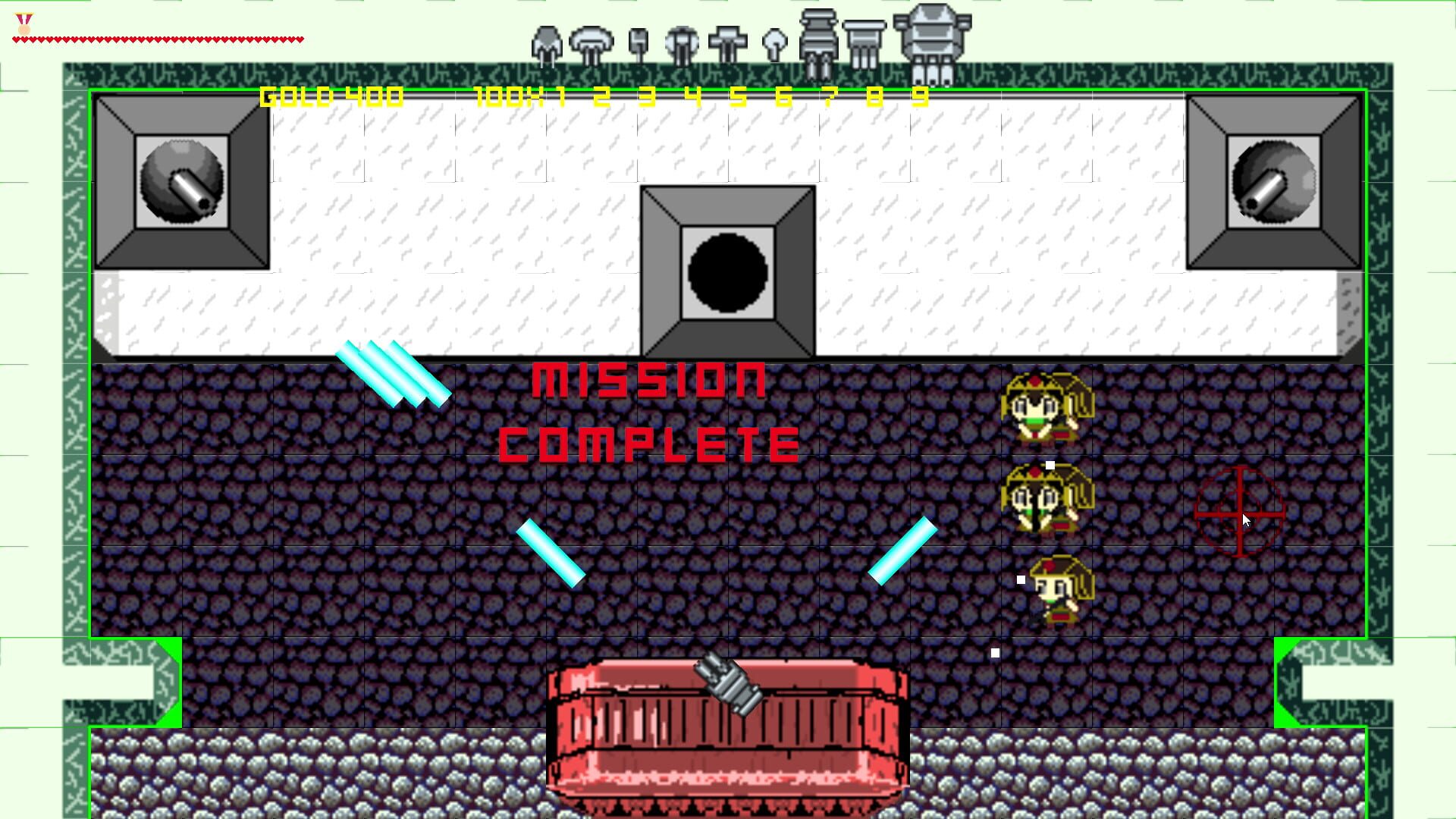 Starry Moon Island 2: Cannon War MP09 - Screenshot