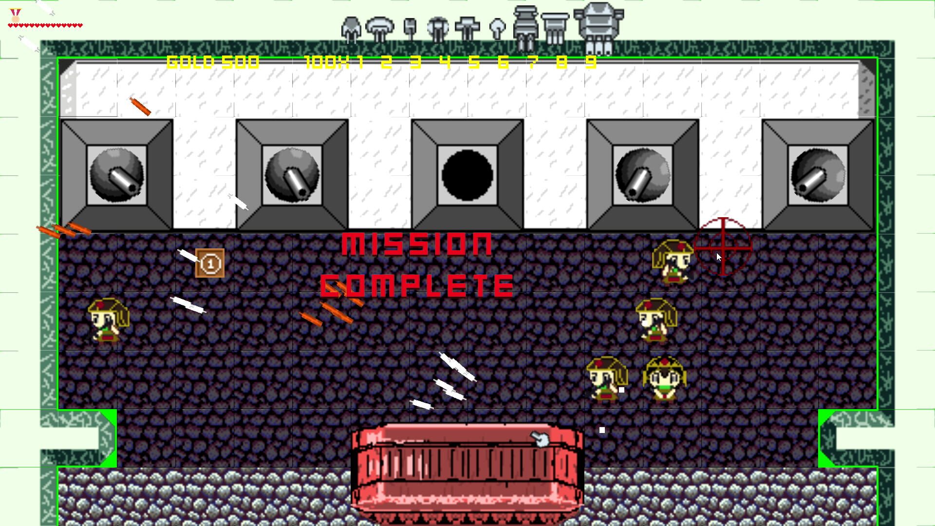 Starry Moon Island 2: Cannon War MP07 - Screenshot