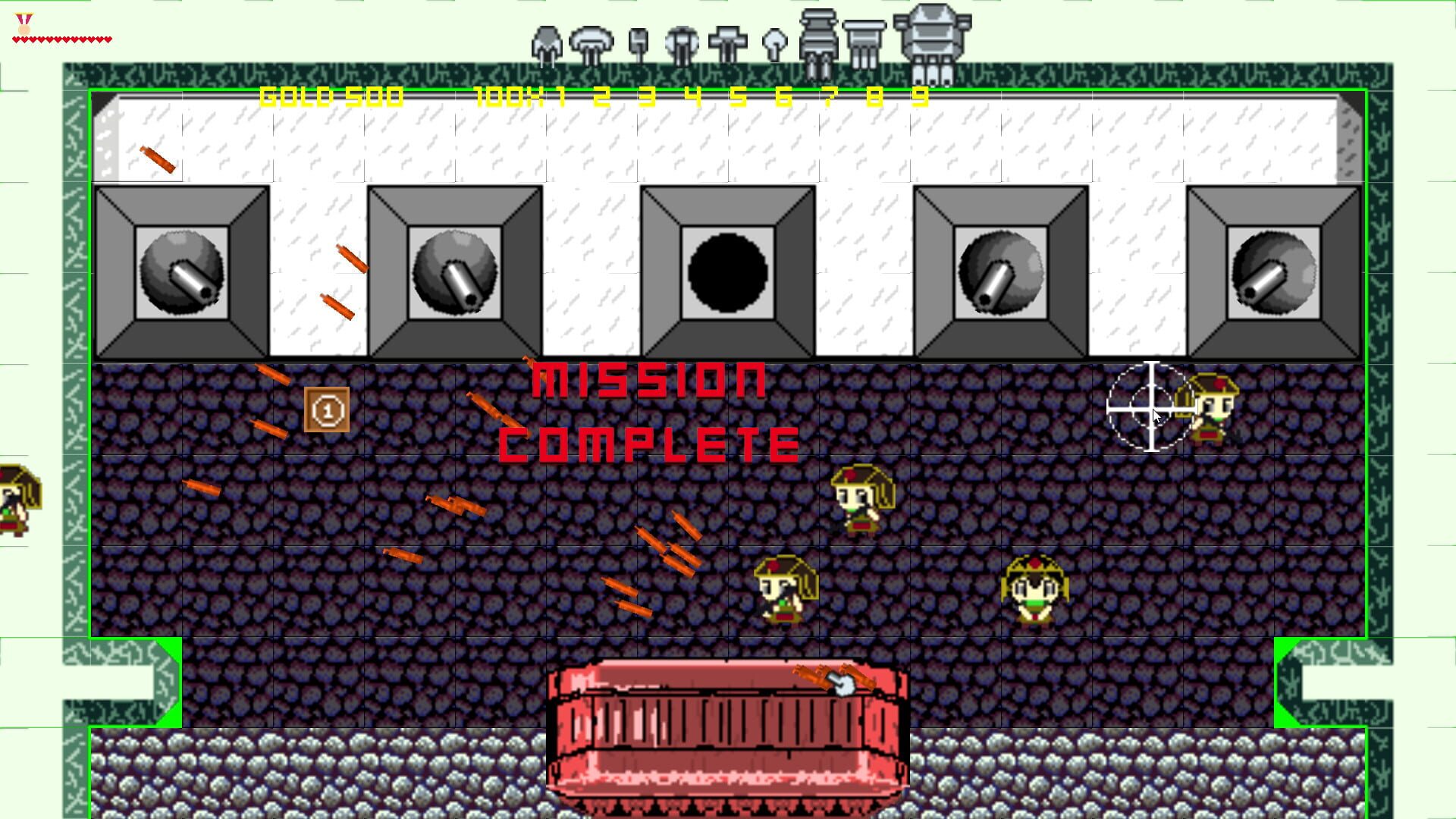 Starry Moon Island 2: Cannon War MP10 - Screenshot