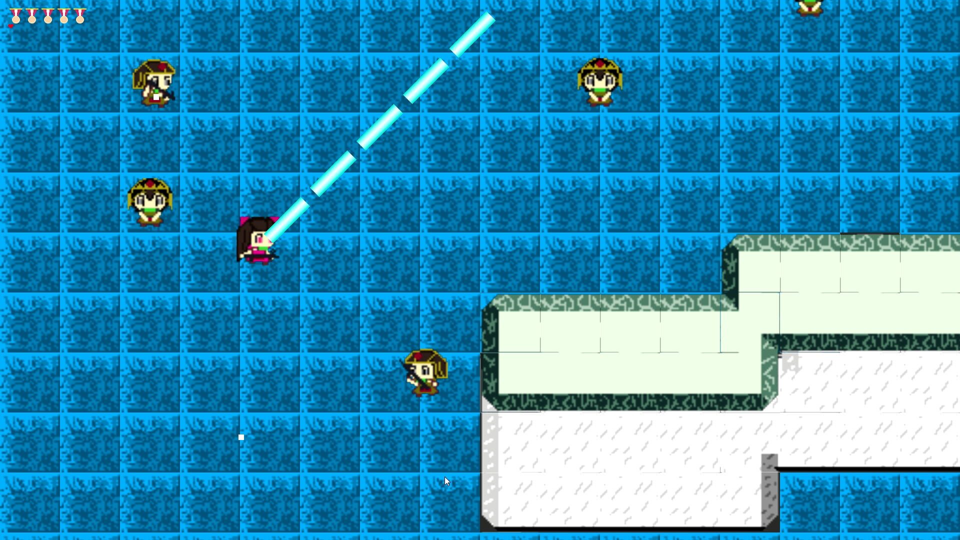 Starry Moon Island 2: Red Snake MP09 - Screenshot